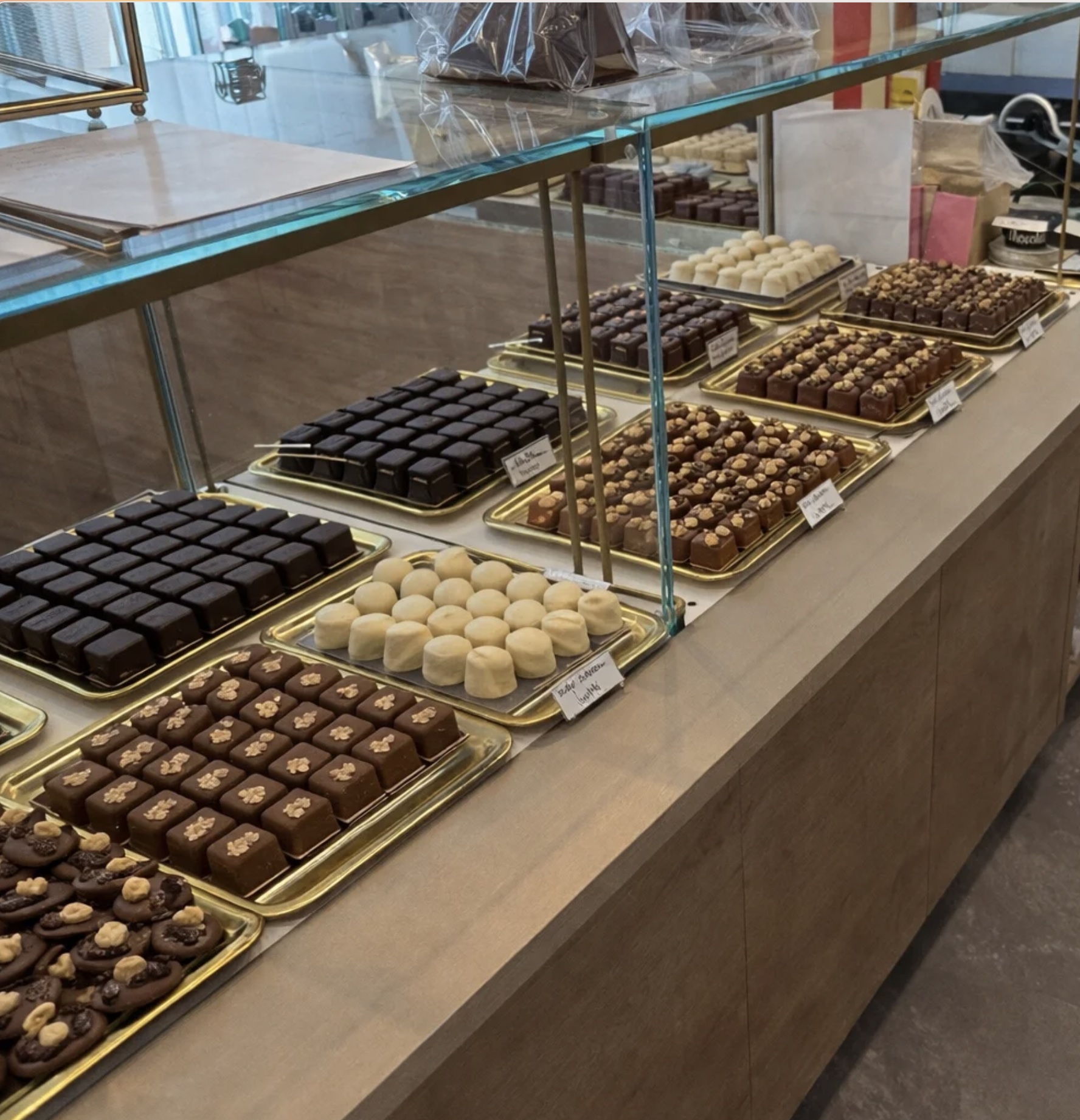 Ballotins de chocolats